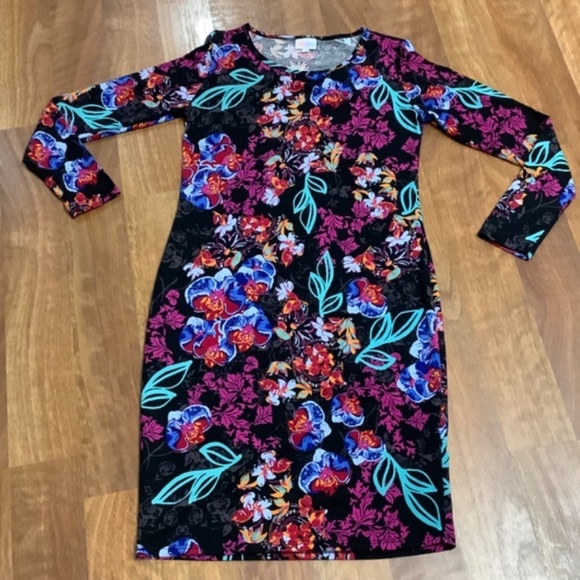 Nwot: LuLaRoe Colorful Shift Dress SMALL - Picture 4 of 5